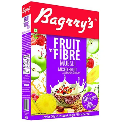 Bagrry's FRUIT N FIBRE MIXED FRUIT 500 GM